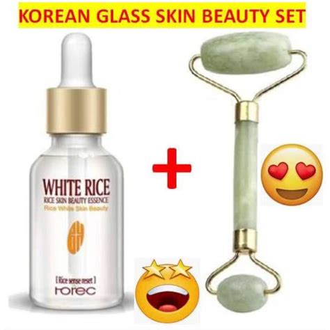 For to days vlog, im gonna share my review about in this product. ( 2 in 1 ) ROREC White Rice Serum + Jade Roller Set Korean ...