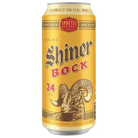 Shiner® Bock Lager Beer Single Can 24 Fl Oz Harris Teeter
