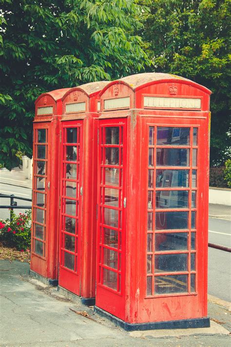 British Phone Booths Free Stock Photo Public Domain Pictures