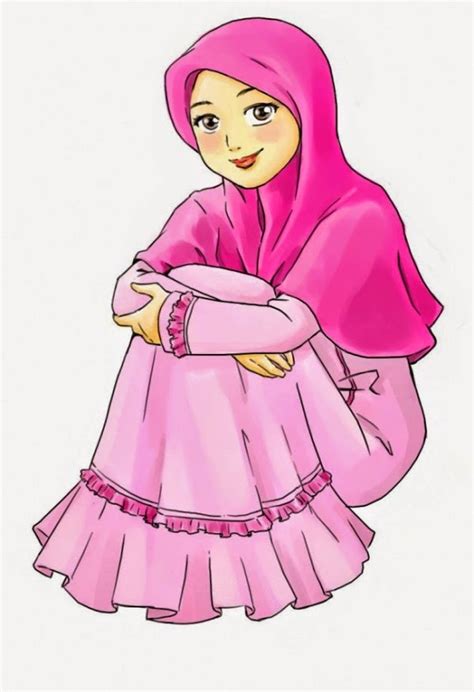Gambar Background Ppt Kualitas Hd Archie Blog Gambar Kartun Muslimah