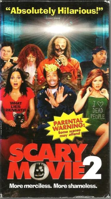 Scary Movie 2 Vhs 2001 Shawn And Marlon Wayans Anna Faris Regina Hall