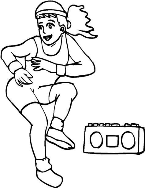Tai kwon do tae kwon do colouring preschool kite az coloring pages coloring home. Aerobic Exercise Coloring Pages : Kids Play Color
