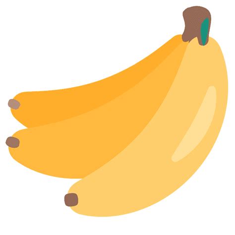 Banana emoji clipart. Free download transparent .PNG | Creazilla png image