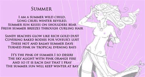 Summer Illustrated Poetry