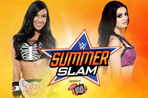 Wwe Summerslam 2014 Match Card Preview Aj Lee Vs Paige Cageside Seats