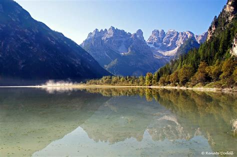 Dürrensee Mit Monte Cristallo Lago Di Landro Auf Unserer Flickr