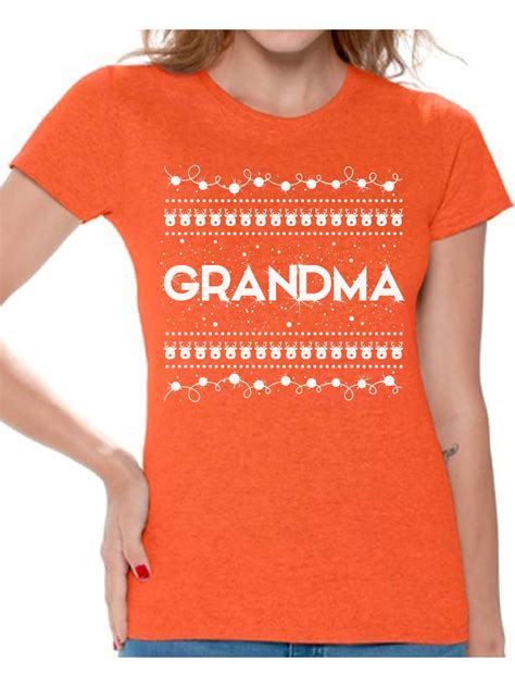 Awkward Styles Grandma Shirt Christmas Shirts For Women Christmas