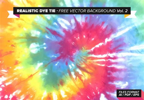 Realistic Dye Tie Vector Background Vol 2 Download Free Vector Art