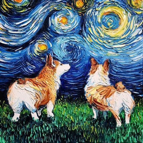 Artists Painting Got Mistaken For A Van Gogh So She Created A Starry