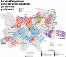Así votó Pamplona y comarca por distritos y secciones
