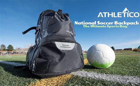 Athletico National Soccer Bag Backpack For Soccer Basketball