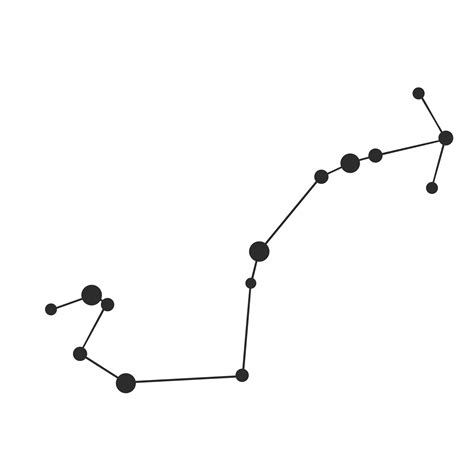 Scorpio Constellation Made In Adobe Illustrator Constellations