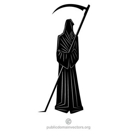 Silhouette Of Death Public Domain Vectors