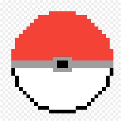 Pokeball Pixel Transparent