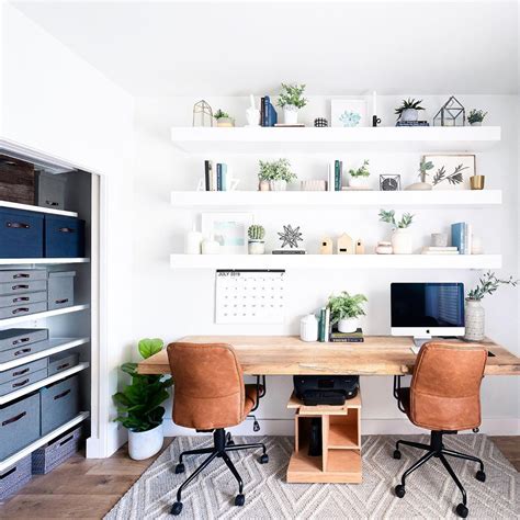 Home Office For Two Ikea Home Office Renovation Functional And