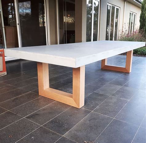 Concrete Dining Table Melbourne Round Table Outdoor Polished Dining Table Mesas De Comedor