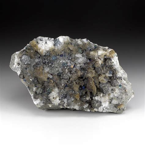 Bornite With Calcite Quartz Minerals For Sale 4191240