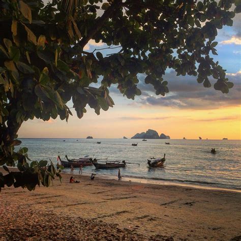 Perfect Thailand Sunsets Ao Nang Krabi Sunset Ao
