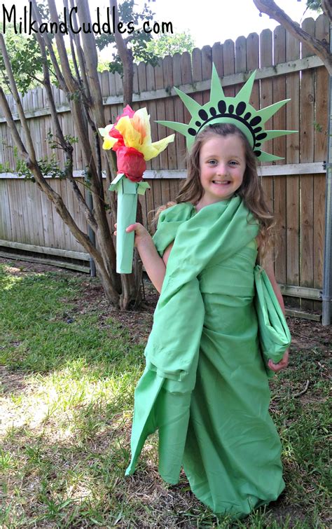 Statue Of Liberty Craft Costume Diy Halloween Costumes Homemade Halloween Costumes Diy