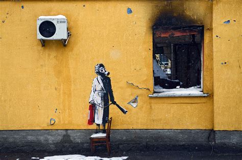 Mastermind Of Banksy Removal Could Face Years In Jail Ukraine Says