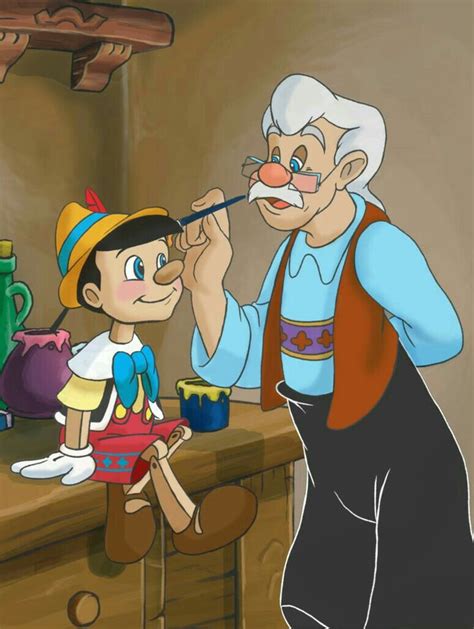 Pinocchio And Gepetto Pinocchio Disney Pinocchio Disney Cartoon