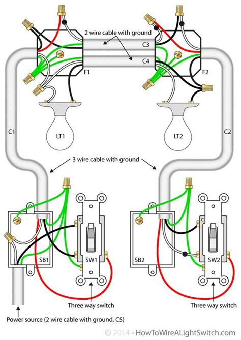 3 Way Switch Wiring Diagram Variation Easywiring