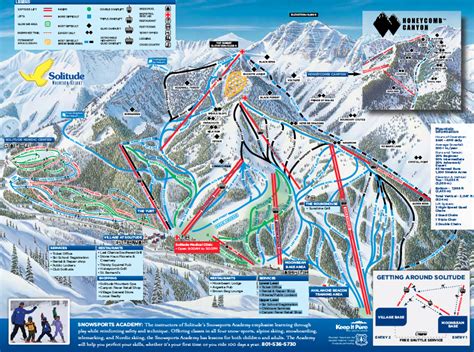 Solitude Ski Resort Trail Map