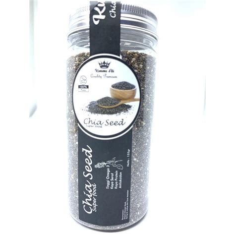 Meanwhile, bring ½ cup of water to boil. Chia Seed Organic 155Gr Premium Chiaseed Superfood Kusuma ...