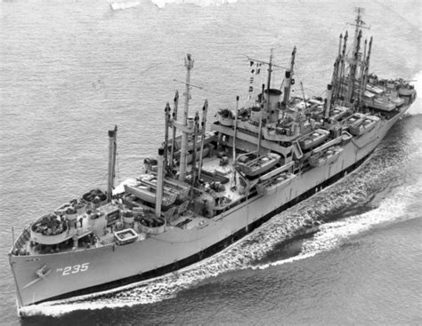 Photo Topside View Of Haskell Class Attack Transport Uss Bottineau