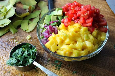 Shrimp And Couscous Packets With Avocado Mango Salsa Strong Roots