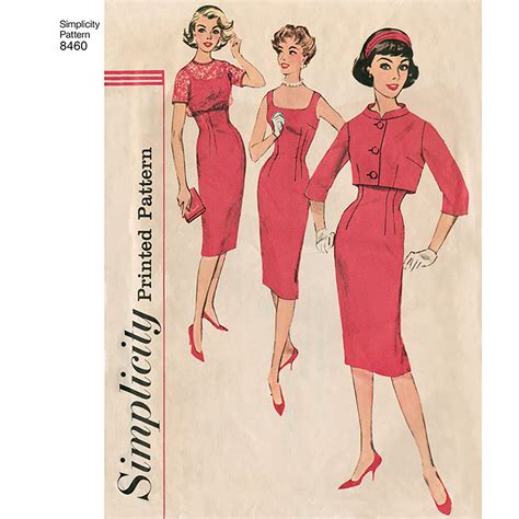 Simplicity Misses Size 6 14 Vintage Dresses Pattern 1 Each