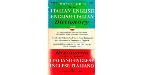 Mondadoris Pocket Italian English English Italian Dictionary By