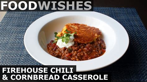 I hope you enjoy this minestrone soup recipe! Firehouse Chili & Cornbread Casserole - Food Wishes - Love ...