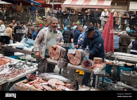 The Fishes Fishmongers And General Atmosphere Of La Pescheria The