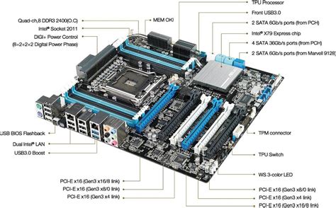 P9x79 Ws Motherboards Asus Global