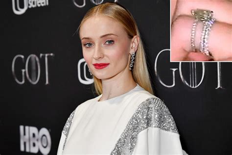 Sophie Turner Shows Off Sparkly Wedding Band On Honeymoon