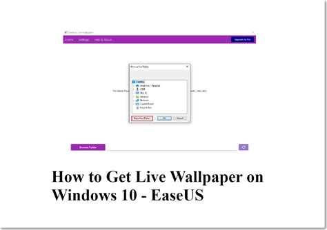 How To Get Live Wallpaper On Windows 10 Easeus