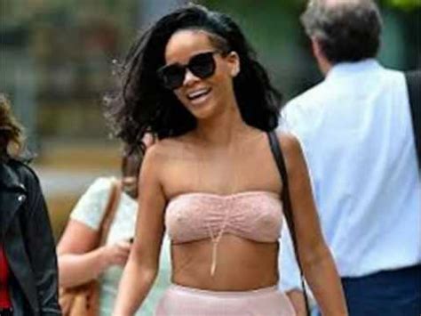 Rihanna Shows Off Her Bra And Panties Youtube