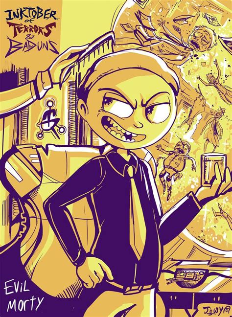 Evil Morty By Jowybean Morty Rick And Morty Cartoon