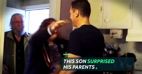 Son Surprised His Parents With A 200 Lb Transformation