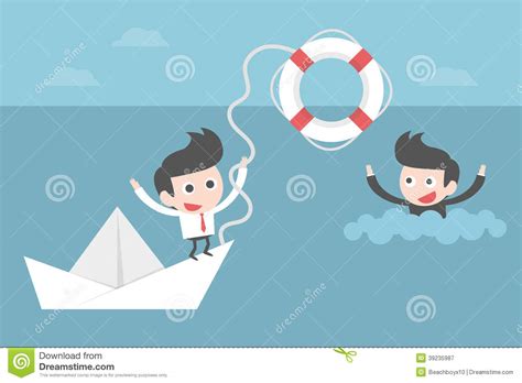 Rescue Stock Vector Illustration Of Belt Investment 39235987