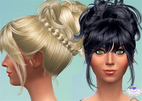 Historias De Sims Los Sims 4 Descargas De Peinados Parte 1