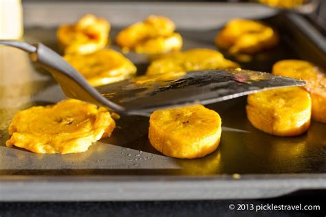 Baked Patacones Costa Rican Plantain Dishes Recipe Patacones Recipe Plantain Dish Food