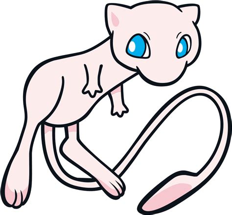 Mew Pokemon Png Isolated Hd Png Mart
