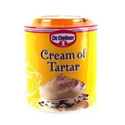 Cream of tartar is also often added to baked products to help activate the alkaline baking soda. My Gourmet Kitchen: Is there any substitute for cream of ...