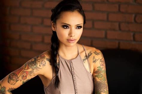 Levy Tran Beauty Tattoos Sexy Lips Beautiful Eyes