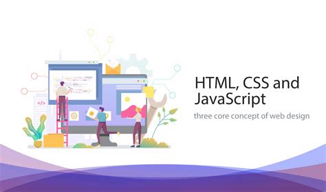 Html Css And Javascript Three Core Concept Of Web Design