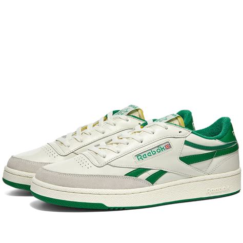 Reebok Club C Revenge Vintage Chalk Paper White Green End Uk