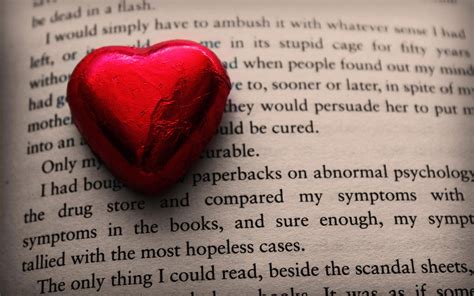 Heart Shaped Accessory On Top Of Book Hd Wallpaper Wallpaper Flare