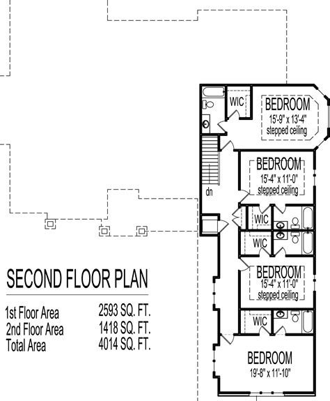 7 Bedroom 2 Story House Plans 3d Bmp Brah